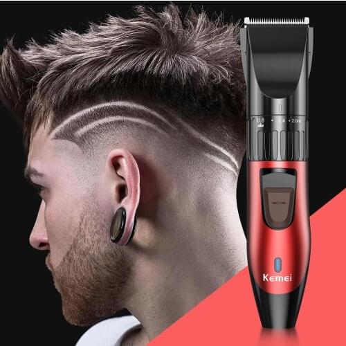 Professional Barber Hair Clipper Cordless Hair Trimmer Beard for Men Electric Hair Cutting Machine Rechargeable Haircut Shaver