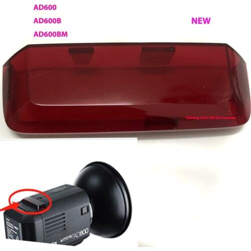 New Original For Godox AD600 AD600B Red Cover AD600 BM Outer Shell Camera Accessories Light Part