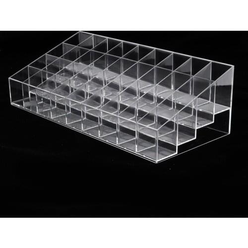 Cosmetics Organizer Makeup Lipstick Holder Acrylic Storage Box Display Stand