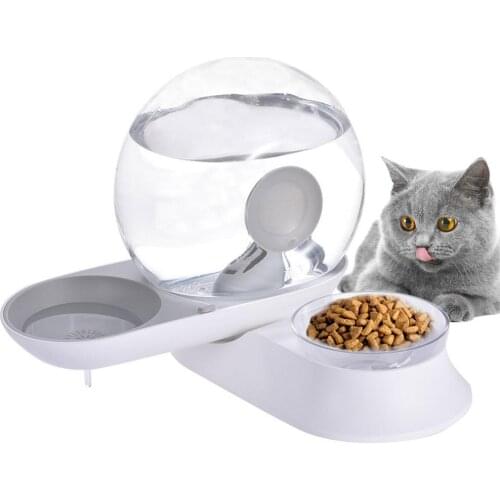 Wholesale 2.8L Pet Feeder Cat Water Fountain Pet Dog Drinking Bowl Dog Cat Food Bowls Water Fooder Containers For Puppy Cat