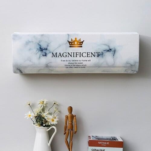 Nordic air conditioner cover hanging dust cover all soft package air conditioner hanging cover indoor cloth protective cover