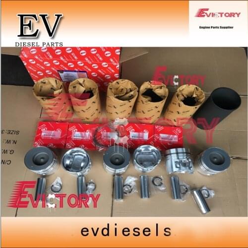 UD Truck 12 valve FE6 engine rebuild kit FE6T FE6TA piston + ring cylinder liner full gasket kit bearing