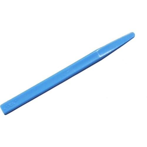 100pcs/lot Dental Mixing Plaster Spatula for Impression Material Plastic Mixing Knife Alginate Spatula Blue Color Dentist Tools