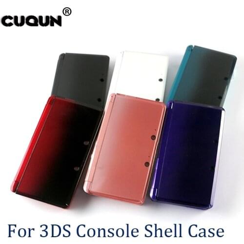 6 Colors Full Shell Case With Small Parts For Nintend 3DS Console Box Housing Shell Colver