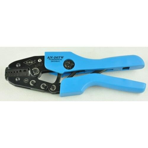 AN-26TW hand operated crimping tool for twin cord end terminal,twin sleeve crimping plier 2*0.5-6mm2