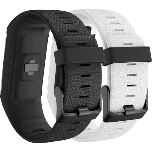 ANBEST New TPE Watch Strap for Polar A360 A370 Soft Silicone Watchband Smart Sport Watch Strap for Men/Women