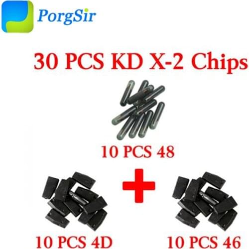 Transponder Chip for KeyDiy KD-X2 4D 46 48 chip 10pieces/5 pieces each total 30pcs/15pcs