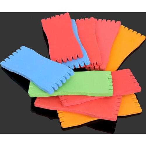 5PCS EVA Foam Fish Winding Storage Boards Line Fishing Lure Trace Wire Holders Carps Crucian Plate Hook Tackle Storage