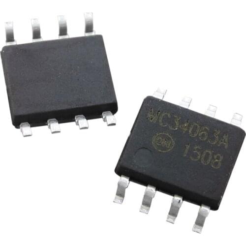 100PCS MC34063 MC34063A 34063 SOP-8 Switching Regulator IC
