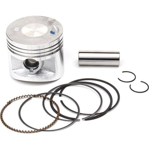 140cc motorcycle 55mm piston 15mm pin piston set for lifan 140 1p55fmj lf140 horizontal engines dirt pit bicycle parts