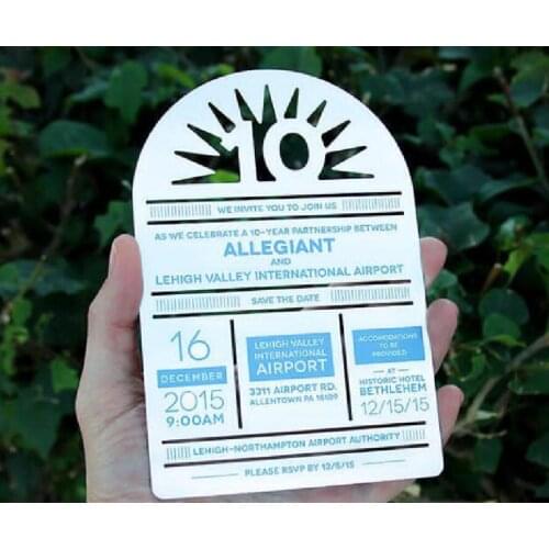 Lovely and colorful manufacture metal business card,self-adhesive aluminum card