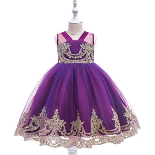 Summer Dress 2021 Baby Girl Clothes V-neck Lace Princess Dress Kids Clothes Girls Prom Dresses Clothes For Kids 3-10 Years Girl