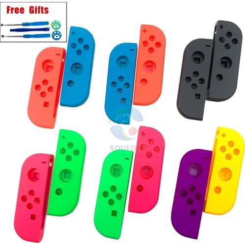 Solid Colors for Nintendo Switch NS Joy Con DIY Replacement Housing Shell Cover for Nintend Switch JoyCons Controller Case