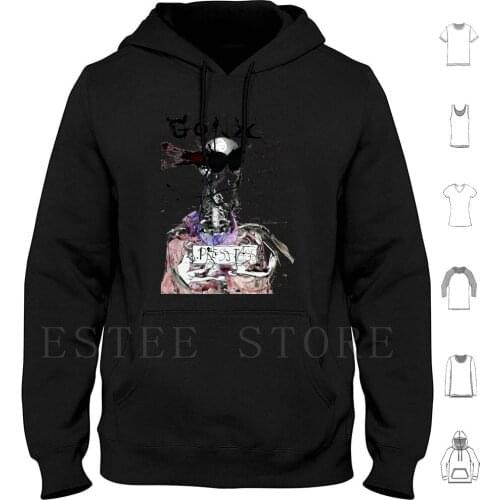 Press Pass-The Revolution Will Be Streamed Hoodies Long Sleeve Hunter S Thompson Ralph Steadman Fear And Loathing