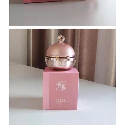 Ginseng pearl cream expensive cream brightens the complexion, removes blackheads, and softens the skin