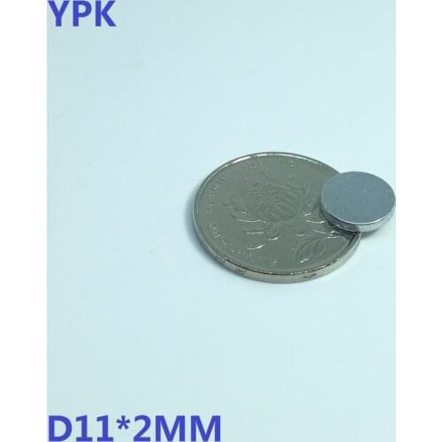 10 20 50 100PCS/LOT Neodymium magnet 11*2 disc Rare earth permanent magnet 11x2 N38 strong NdFeB magnet