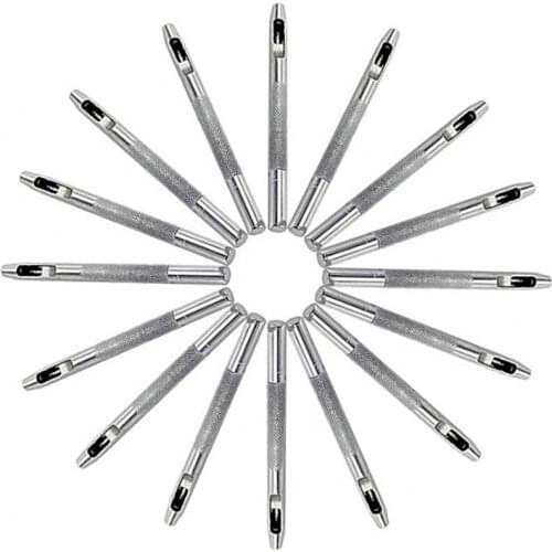 10pcs leather puncher belt hollow puncher 2.0mm-4.0mm punching accessories