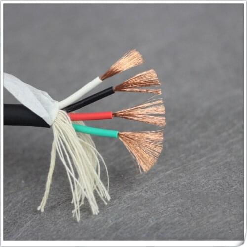 4Pins long data cable for JHF Vista Leopard eco solvent printer power supply cable wholesale