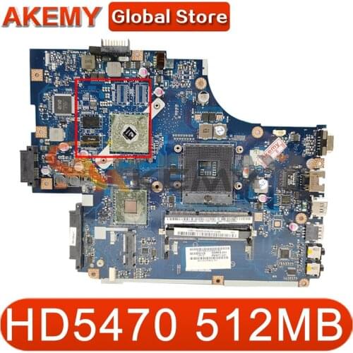 AKEMY For Acer Aspire 5741 5741G 5742 5742G Laptop Motherboard MBR5402001 MB.R5402.001 NEW70 LA-5891P HM55 HD5470 512MB