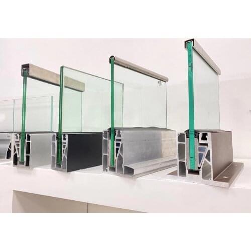 Freeshipping Stainless Steel SUS 304# Square Balustrade Armrest Fence Rod Groove Pipe Handrail Railing for Stair