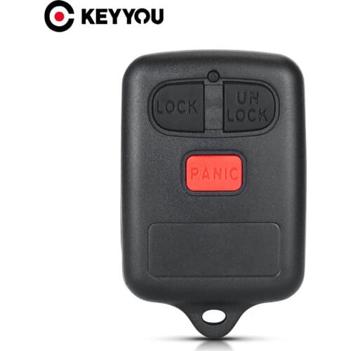 KEYYOU 3 Buttons Remote Key Shell Case For BYD F3 F3R Fob Replacement Keyless Entry Transmitter Control Car Key Blanks Case