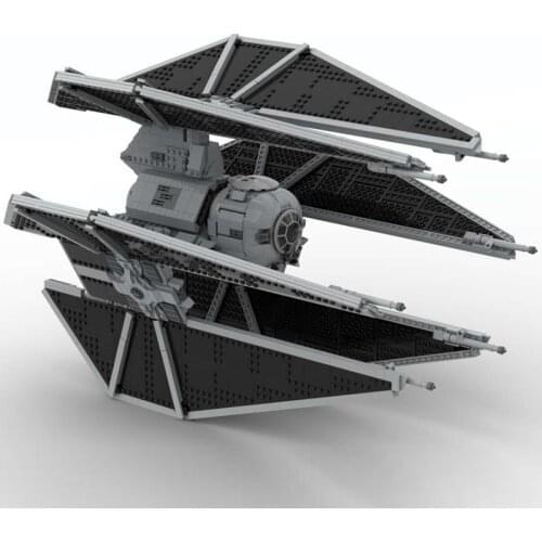 Childrens MOC Building Blocks Movie Series Building Blocks TIE Fighter Space-Empire Fighter Star series Wars Model Toys DIY Gif