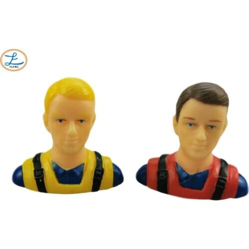 FLFRC 1/9 Pilot L43XW24XH40MM Hand Painted for RC Airplanes Model Plane Aircraft Warbird Sport Jet Car Boat Drone Toy Driver