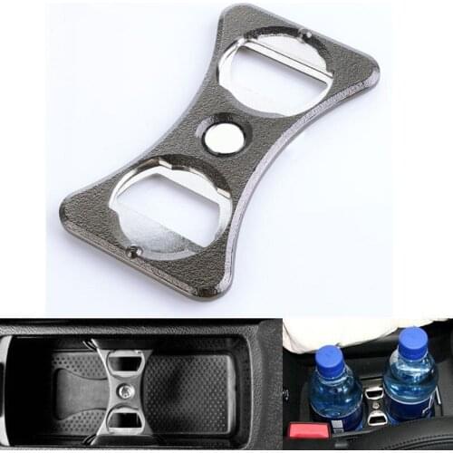 JX-LCLYL Car Stainless Steel Beer Bottle Cup Opener Holder for Volkswagen VW Parts
