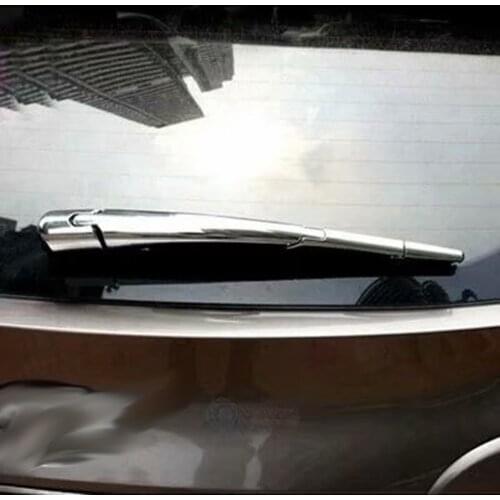 For Hyundai IX35 2010- 2013 2014 2015 ABS Chrome Rear Wiper Cover Trim Tail Windscreen Covers Car Styling Accessories