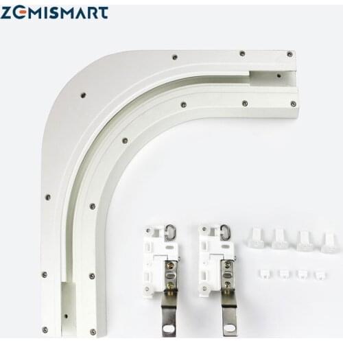 The Best Curtain and Blind Degree ARC Track for Corner Windows for Slide Curtain 90 135 Degree Avaibale