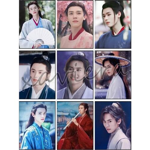 DIY 5D Diamond Painting Wen Kexing Full Square Drill Embroidery Chinese Ancient Tv Series Shanhe Ling Picture Cross Stitch Kit