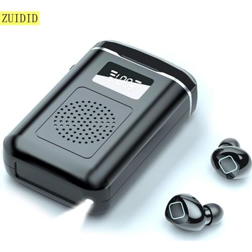 M6 TWS Bluetooth 5.1 Earphones In-ear Earbuds Super Large Charging Compartment Capacity 4000mAh Headset With Speaker and LED