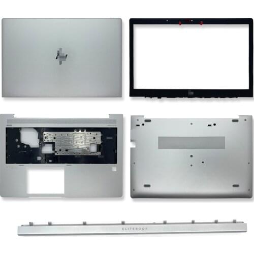 New For HP 850 G5 Series LCD Back Cover/Front Bezel/Hinge Cover/Palmrest/Bottom Case Top A Case L15525-001 L14360-001 Silver