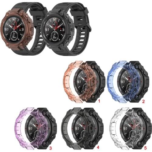 TPU Transparent Protector Case Cover for Huami Amazfit T-Rex