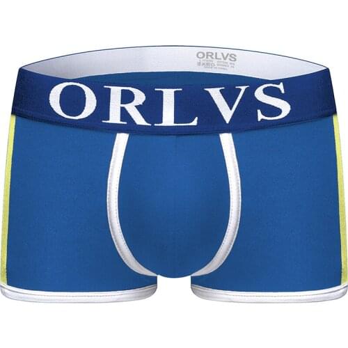 ORLVS Fine Elastic Restoring Force Belt Males Underwear Oversized Pouch Design Velvet Antiskind Convex Non Side Seam Men Shorts