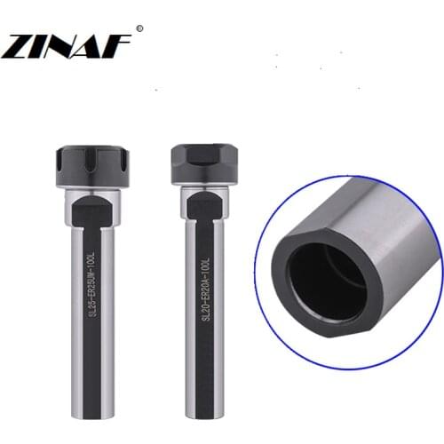 SL16 SL20 SL25 ER16 ER20 ER25 ER32 100L Extension rod Automatic lathe Collet Chuck Holder Mechanical lathe Powerful ER Clamping