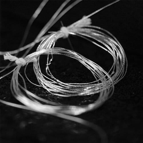 High-end customization silver Embroidery Threads 200cm Thread Line Woven Embroidery Line Kimono Import from Japan