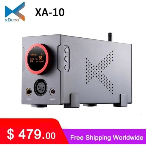 XDUOO XA-10 AK4493*2 MQA Bluetooth Balanced DAC & Headphone Amplifier XA10 DSD512 PCM32bit/768KHZ