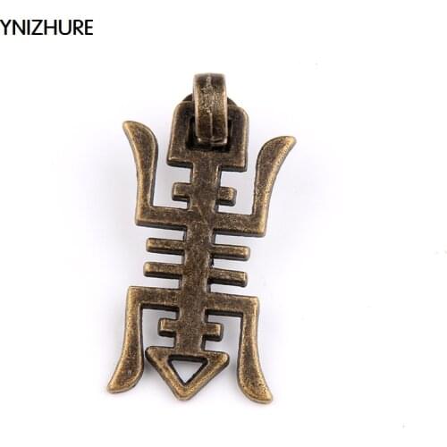 10pcs/lot Chinese Character Antique Bronze Drop Pendant Knobs Pulls Wooden Box Drawer Dresser Knobs Handles for Furniture