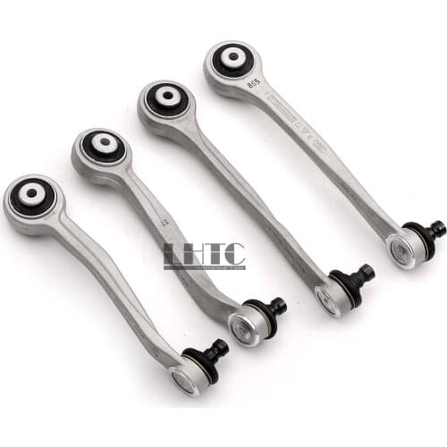 4Pcs Front Upper Control Arm Ball Joint Assembly Set For Audi A4 S4 B8 A5 Q5 RS5 (OE#: JTC1179 / JTC1180 JTC1181 / JTC1182)