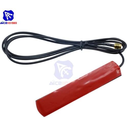Diymore GPRS GSM 2.5dBi SMD Antenna 433MHz SMA Connector Antenna 1.5m Cable for Arduino