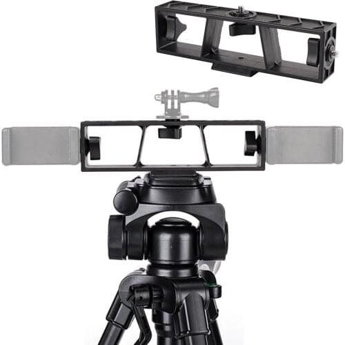 Live Broadcast Multi-camera Stand Clip Bracket Holder Multi-function Mobile Phone Live Three-position Clip With 3 Threads Screw