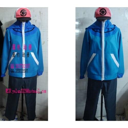 Pocket Monsters Hilbert Daily Outfit Clothing Set Cosplay Costume H020