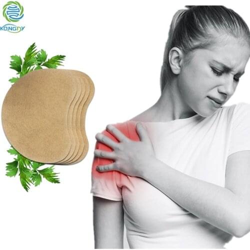 KONGDY 10Pcs Shoulder Pain Patch Chinese Traditional Pain Patch Far Infrared Therapy Wormwood Plaster for Neck Shoulder Pain