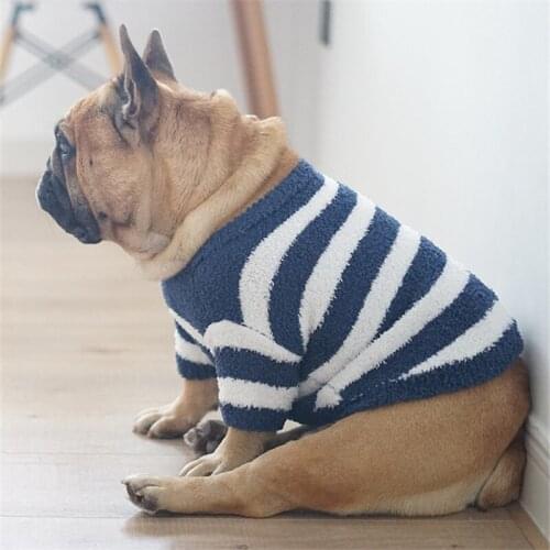 Pet Dog Clothes Cat Poodle Bichon Schnauzer Pug French Bulldog Clothing Corgi Coat Winter Dog Sweater Pet Outfit Dropshipping