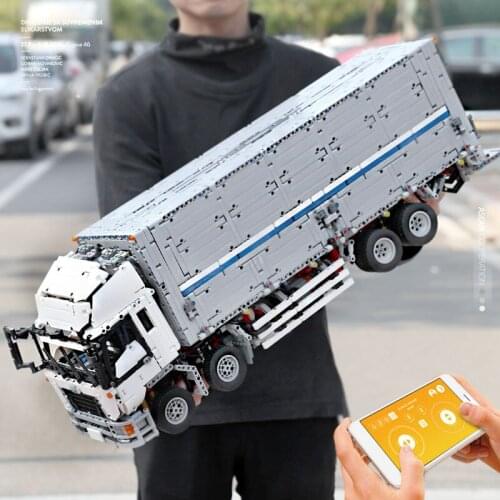 Mould King 13139 4166Pcs High-Tech Car Toys The MOC-1389 Wing Body Truck Building Blocks Bricks Car Model Christmas Gift 23008