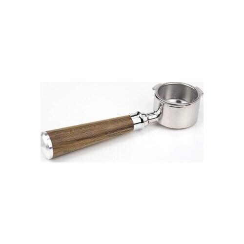 304 Stainless Steel Espresso Coffee Machine Handle Bottomless Portafilter For Delonghi EC680 EC685 51MM Bottomless Holder