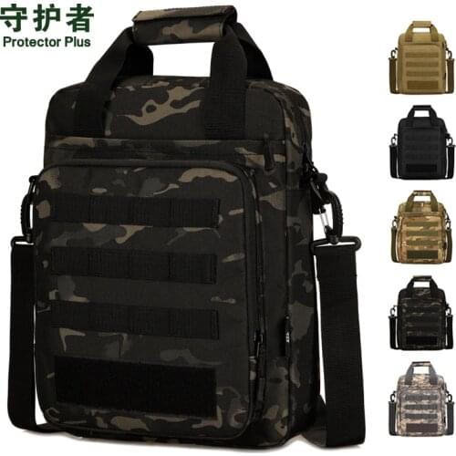 Tactical TOTE Bag Outdoor bag Unisex Waterproof Nylon Bags Molle system Multifunctional Military High Capacity Sling bag 321