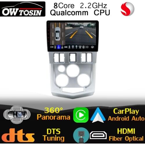 Qualcomm 8Core Android For Renault Dacia Logan 1 L90 2004-2009 Car Media GPS 360 Camera Radio DTS WiFi Optical HDMI CarPlay Auto