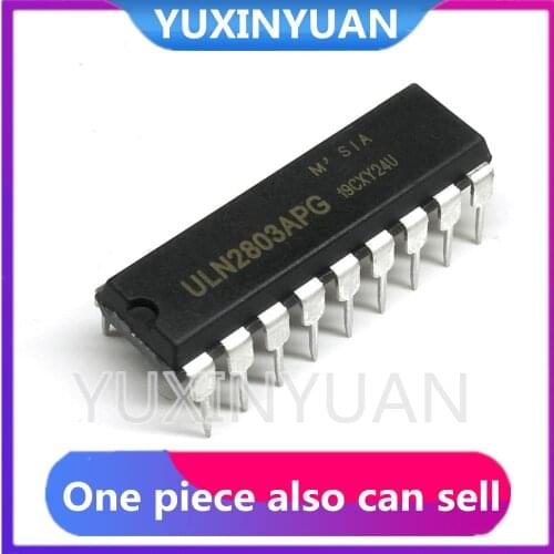 YUXINYUAN 1pcs ULN2803APG ULN2803 DIP-18 Can be purchased directly